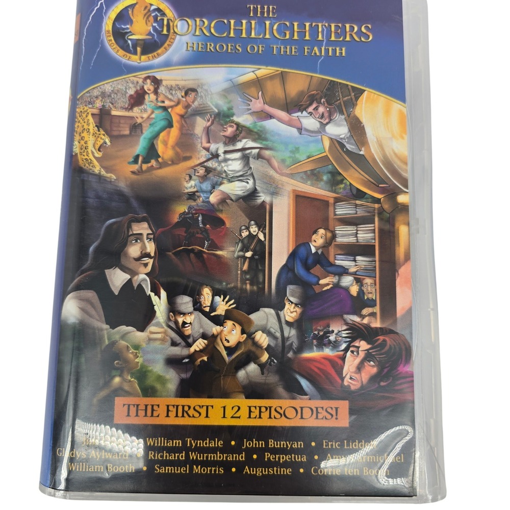 The Torchlighters Heroes of the Faith The First 12 Episodes DVD Set Animated